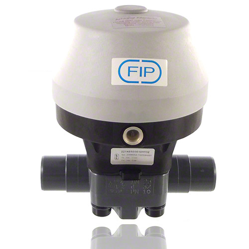 PVC U 2/2-Wege-Membranventil, Ausf&uuml;hrung Klebestutzen, NC, EPDM